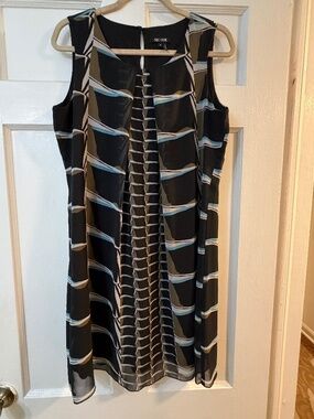 Nic+Zoe Chiffon midi dress